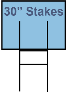 9X30 Yard Stakes (Starting at $62.50)