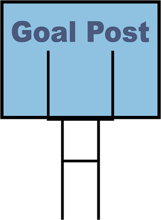 Heavy Duty Goal Post Yard Stakes (Starting at $107)